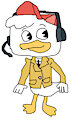 Huey Duck in his Yellow Suit