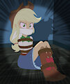 Applejack Tied Up Animated with Sound