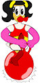 Donald Duck Girly Aerobics Giant Hopper Bounce by DemonFuego48