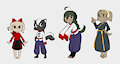 Commission: Many characters by e254e