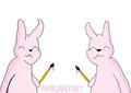 Inkbunnys For T-Shirt by KushHeadFievelAndNubs