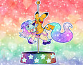Poke-Pals Pikachu and Ponyta