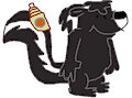 ChalkZone Animals: Skunk (ChalkZone)