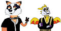 The Fox and the Ankh Warrior by MabelTheToysLover