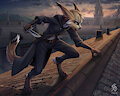 Sneaking about