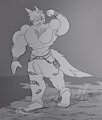 $ - Planetary God (Anthro) by SomeDeviantOcelot