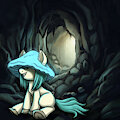 Bioluminescent Mushroom Pony by ButtercupSaiyan
