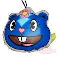 Petunia Cellphone Strap Screen Cleaner
