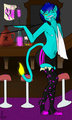 Molla Makin' Moolah at Dizzi's Diner by Molla