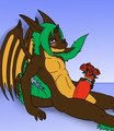 Saru Posing by BookerTW