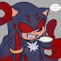 He's sick of your shit! by BlackArmsWerehogShadow