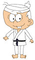 Lincoln Loud in his Karate Outfit