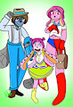 Cosplay In family (request) by PlzEatMandM