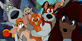 Oliver and company meets sonic by Dorkie