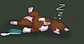 Sleepy George by BazBilby