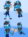 some poses with my axe by LoboTheBird