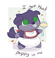 Puppy by BoredomWithFriends