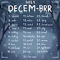 Decem-Brrr! 2024 Prompts!