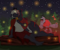 relaxing night by TheKingofSorrow
