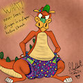 Diapered Wearing Dragon by RhythmCHusky94