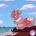 Misuna Macro Eevee at beach