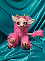 Pink sister kirin art doll