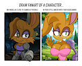 Draw Fanart of Bunnie by MobianMonster