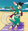 Bubbly drink by Ikaribunbun