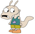 Rocko Wallaby in his Fitness Outfit