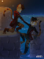 Sigil and Iverra Training [COM-24104] by DudeRedBlue