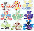 Hissi Neopet x Pokemon Designs! by dandyliondreamer