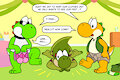 Yoshi Paw Birthday by Nishi