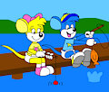 Lette and Lingo Goes Fishing