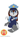 Officer Danae's Feet Tease