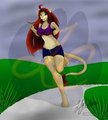 Dynamic Running Lioness [VIDEO INCLUDED]
