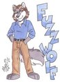 Conbadge by Marci McAdam by FuzzWolf