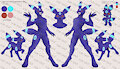 Blue umbreon adopt [SOLD]