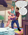 Keeping the stinker from ruining a orgy.. by yamijoeysdog