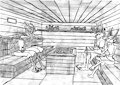 Digimon sauna