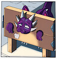 Cynder and the Pillory 2 (Commission)