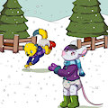ITS SNOWING!!!