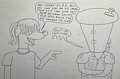 RetroDawg and the Dreaded Cone of Shame by BigBadBuzzard
