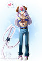 Bound monster Oomizu by felicechan
