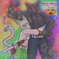 Azuki x Shadow Meowscles by spr1n9tr4p
