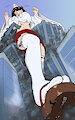 Ayase is too big by AlloyRabbit
