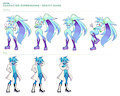 Character Expression Sheet for Spaicy Game - Demo