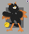 Pumpkin Bell Owl Monster Adopt-CLOSED