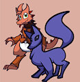 Rogey, the Wildfire Kobold Druid! by RitaTheWoodpecker