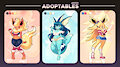 Adoptable Poke-gals by Spaicy