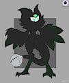 Green Eyed Bell Owl Monster Adopt-CLOSED